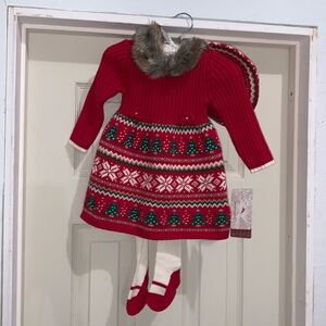 2️⃣ Tommy Bahama kids Christmas Outfit Dress 6-9 months